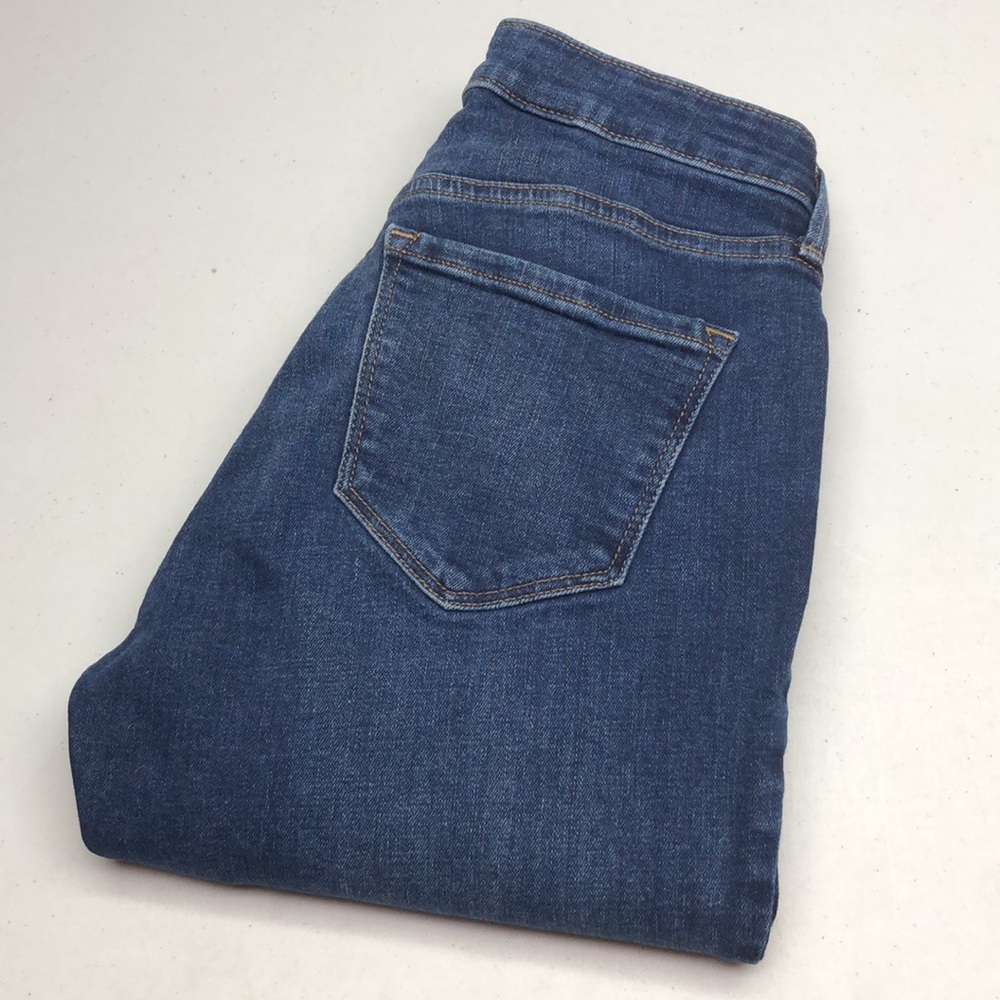 OLD NAVY ROCKSTAR ANKLE MID-RISE SUPER SKINNY JEANS 6/28x27 ⭐️